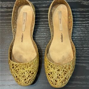 Melissa + Campana Gold Women's Shoes